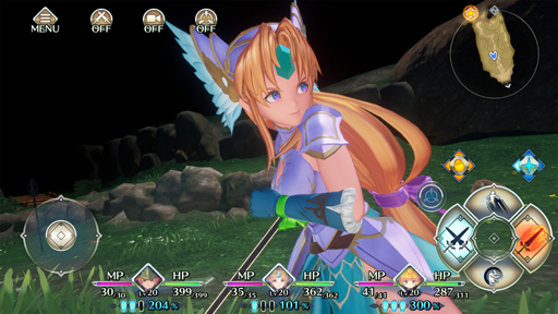 画像ギャラリー No.003のサムネイル画像 / スマホアプリ版「聖剣伝説3 TRIALS of MANA」が配信開始。バーチャルパッドでの操作やオートバトルのサポートで手軽に楽しめるように