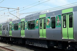画像ギャラリー No.002のサムネイル画像 / 「聖剣伝説 ECHOES of MANA」，本日より山手線車両ジャック広告を掲出