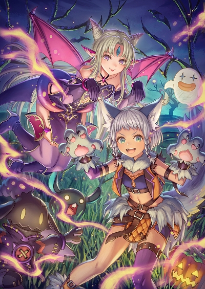 画像ギャラリー No.005のサムネイル画像 / 「聖剣伝説 ECHOES of MANA」,ハロウィン衣装の“モスリン”と“ダッフル”が登場。公式番組は10月28日に配信