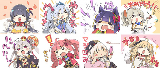 画像ギャラリー No.002のサムネイル画像 / 「救世少女-メシアガール-」のLINEスタンプが登場