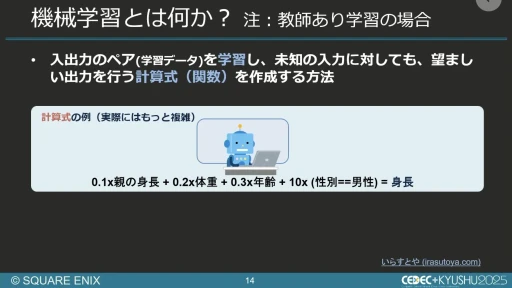 画像ギャラリー No.011のサムネイル画像 / 生成AIを活用したQA工数削減の試み。スクエニと東大・松尾研究室の共同研究を紹介するセッションをレポート［CEDEC+KYUSHU 2025］