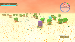 画像ギャラリー No.004のサムネイル画像 / 「転生したらカクカクなんですけど！？」がSteamで本日配信。ボクセルアートな世界で魔物と戦うFPS