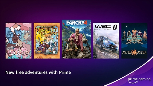 画像ギャラリー No.001のサムネイル画像 / Prime Gaming,「Escape from Monkey Island」など6月のフリープレイタイトルとゲーム内コンテンツを発表