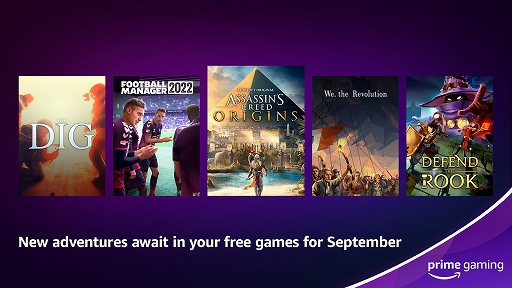 画像ギャラリー No.002のサムネイル画像 / Prime Gaming,「Football Manager 2022」「The Dig」「Defend the Rook」など9月のフリープレイタイトルとゲーム内コンテンツを発表