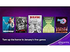 Prime Gaming，2023年1月の特典を発表。フリーアクセスは「The Evil Within 2」や「Chicken Police」など6タイトル。「VALORANT」や「FIFA 23」などでは限定コンテンツを配信