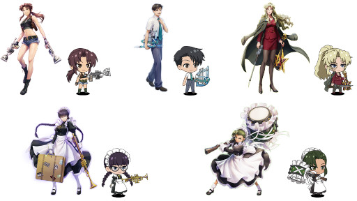 画像ギャラリー No.002のサムネイル画像 / 「ナナリズムダッシュ」,「ぱちんこCRブラックラグーン3」とのコラボ開催が決定