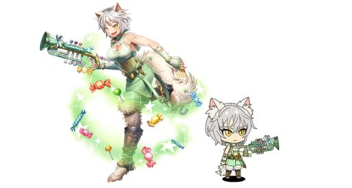 画像ギャラリー No.002のサムネイル画像 / 「ナナリズムダッシュ」にホワイトデー衣装のクゥ(CV:天海由梨奈)が登場