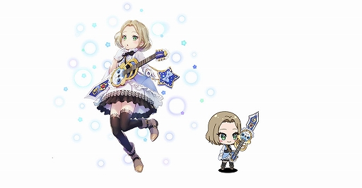 画像ギャラリー No.002のサムネイル画像 / 「ナナリズムダッシュ」,メイラ(CV:川﨑芽衣子)の幼少期キャラクターが登場