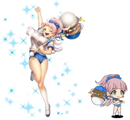 画像ギャラリー No.002のサムネイル画像 / 「ナナリズムダッシュ」,キャラガチャに体操着姿のリンが登場