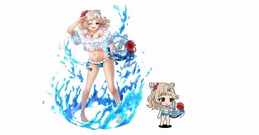 画像ギャラリー No.002のサムネイル画像 / 「ナナリズムダッシュHYPER」，水着姿の琴音（CV：五十嵐裕美）が登場するガチャを開催