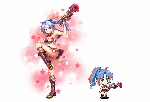 画像ギャラリー No.002のサムネイル画像 / 「ナナリズムダッシュHYPER」,水着姿の“リヴァイア【サマーバカンス】”が出現するガチャを期間限定で配信中