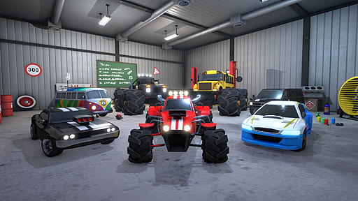 画像ギャラリー No.009のサムネイル画像 / カースタント・ドライブゲーム「クラッシュドライブ3」が,PCやコンシューマ機,スマホに向けてクロスプレイ対応でリリース