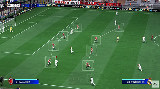画像ギャラリー No.007のサムネイル画像 / 「FIFA 22」のゲームプレイトレイラーが公開。“HyperMotion”を中心に,ゲームをより本物に近づけるためのテクノロジーを紹介