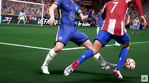 画像ギャラリー No.008のサムネイル画像 / 「FIFA 22」のゲームプレイトレイラーが公開。“HyperMotion”を中心に,ゲームをより本物に近づけるためのテクノロジーを紹介