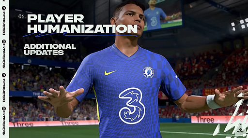 画像ギャラリー No.009のサムネイル画像 / 「FIFA 22」のゲームプレイトレイラーが公開。“HyperMotion”を中心に,ゲームをより本物に近づけるためのテクノロジーを紹介