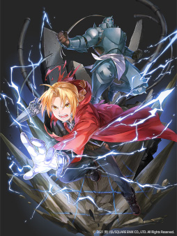 画像ギャラリー No.001のサムネイル画像 / 「鋼の錬金術師 MOBILE」,第2弾キービジュアルを公開。“国家錬金術師試験キャンペーン”も開催に