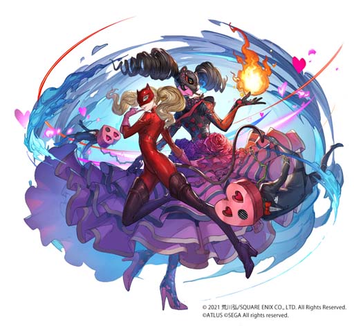 画像ギャラリー No.005のサムネイル画像 / 「鋼の錬金術師 MOBILE」,“ペルソナ5 ザ・ロイヤル コラボガチャ 第2弾”にスカル&パンサーが登場