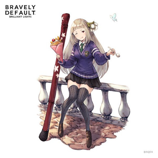 画像ギャラリー No.002のサムネイル画像 / 「ブレイブリーデフォルト ブリリアントライツ」,マグノリアの新衣装“学生服”を追加