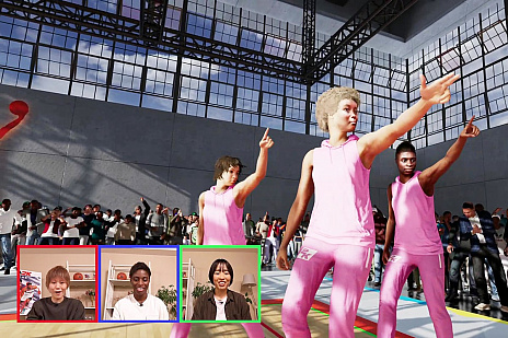 画像ギャラリー No.002のサムネイル画像 / 「NBA 2K22」,動画企画第1弾が公開。女子バスケ日本代表の髙田真希選手,馬瓜エブリン選手,三好南穂選手がゲームに挑戦