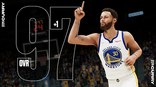 画像ギャラリー No.001のサムネイル画像 / 「NBA 2K22」，NBAのシーズン開始1か月を記念して選手評価の更新第2弾を実装