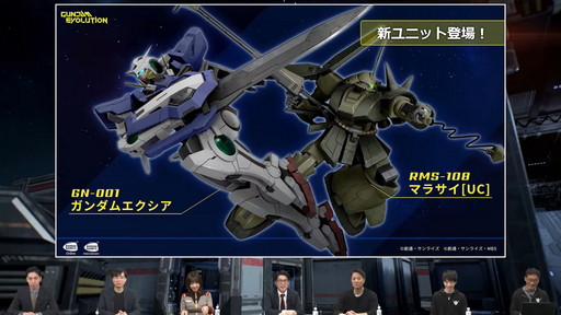 画像ギャラリー No.003のサムネイル画像 / 「GUNDAM EVOLUTION」公式配信番組をレポート。ネットワークテストで“ガンダムエクシア”と“マラサイ［UC］”などが参戦