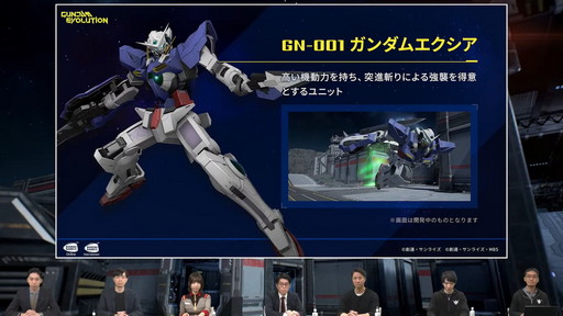 画像ギャラリー No.022のサムネイル画像 / 「GUNDAM EVOLUTION」公式配信番組をレポート。ネットワークテストで“ガンダムエクシア”と“マラサイ［UC］”などが参戦