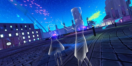 画像ギャラリー No.005のサムネイル画像 / 「DYSCHRONIA: Chronos Alternate」，市民の夢を統合した空間“拡張夢”の映像を公開。5000匹以上の魚群が作り出すVRパノラマ