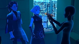 画像ギャラリー No.008のサムネイル画像 / 「DYSCHRONIA: Chronos Alternate」発売直前イベントレポート。手足を使ったインタラクションで，VRゲームの新たな捜査と審問を表現する