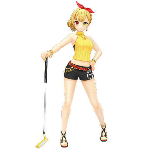 画像ギャラリー No.004のサムネイル画像 / 「白猫GOLF」,シャルロット(CV:内田真礼)の新ウェア“ビビッド・イエロー”が登場