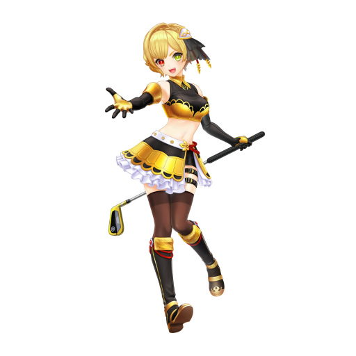 画像ギャラリー No.003のサムネイル画像 / 「白猫GOLF」シャルロットのアイドルウェアが登場