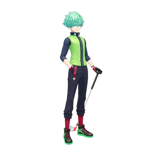画像ギャラリー No.005のサムネイル画像 / 「白猫GOLF」,新ゴルファーとなるカルマ(CV:吉野裕行)が登場