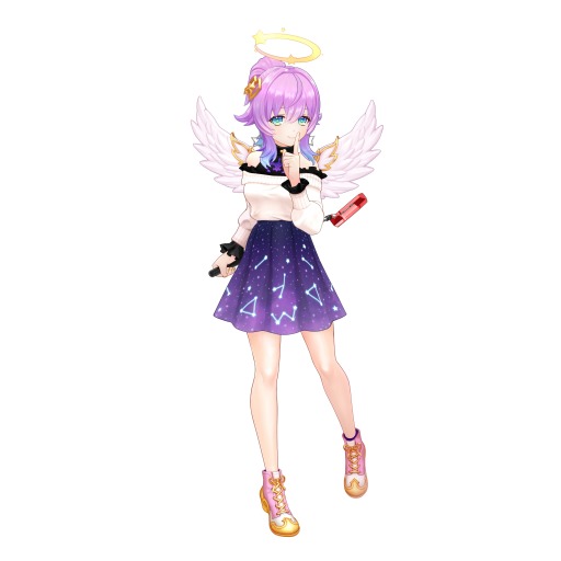 画像ギャラリー No.006のサムネイル画像 / 「白猫GOLF」ルカの新ウェア“コンステレーション”登場。バレンタインイベント実施中