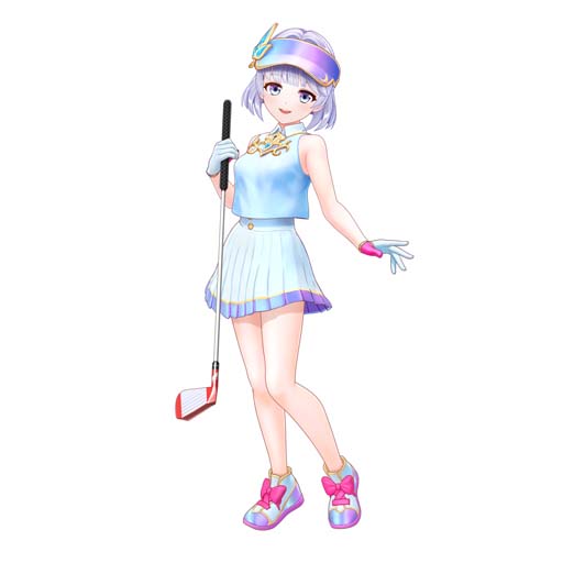 画像ギャラリー No.003のサムネイル画像 / 「白猫GOLF」,新ゴルファー「ティナ」登場。釘宮理恵さんのサイン色紙が当たるTwitterキャンペーンも