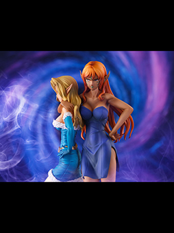 画像ギャラリー No.003のサムネイル画像 / 「遊戯王OCG」,ヂェミナイ・エルフのフィギュアが2024年4月に発売。予約受付を開始。最初期に登場し,活躍した通常モンスターを立体化