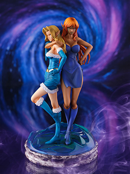 画像ギャラリー No.006のサムネイル画像 / 「遊戯王OCG」,ヂェミナイ・エルフのフィギュアが2024年4月に発売。予約受付を開始。最初期に登場し,活躍した通常モンスターを立体化