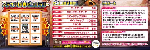 画像ギャラリー No.010のサムネイル画像 / 「ステート・オブ・サバイバル」で“#GWはサバ漬け”をテーマとしたイベント＆キャンペーンが開催中