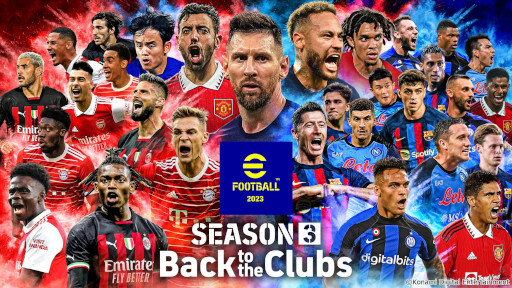 画像ギャラリー No.001のサムネイル画像 / 「eFootball 2023」，新シーズン“Back to the Clubs”が開幕。公式eスポーツ大会の情報も公開