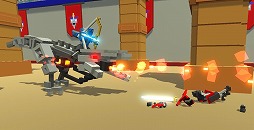 画像ギャラリー No.005のサムネイル画像 / Steam版「Clone Drone in the Danger Zone」が正式リリース。体のあらゆる部位をスパスパ切れるロボットアクション