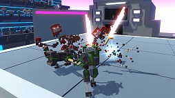 画像ギャラリー No.007のサムネイル画像 / Steam版「Clone Drone in the Danger Zone」が正式リリース。体のあらゆる部位をスパスパ切れるロボットアクション