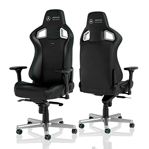 画像ギャラリー No.002のサムネイル画像 / noblechairs,メルセデスF1コラボゲームチェアの2021年モデルを国内発売