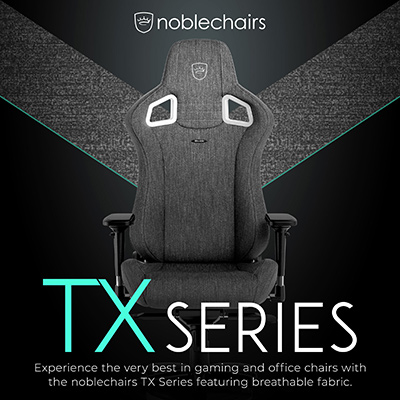 画像ギャラリー No.001のサムネイル画像 / noblechairs初の布張りゲーマー向けチェアがコストコ限定で発売に