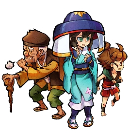 画像ギャラリー No.009のサムネイル画像 / 「退魔忍法帖〜妖怪地獄変〜」がSteamで配信開始。忍術やクナイ，刀で妖怪を倒していく横スクロール型の2Dアクション
