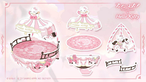 画像ギャラリー No.004のサムネイル画像 / 「フェアリースフィア」，“Hello Kitty”とのコラボイベントを開始