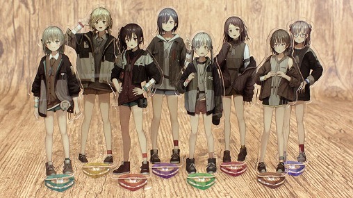 画像ギャラリー No.001のサムネイル画像 / 「アサツグトリ」,アクリルフィギュアやアクリルブロックなどの新グッズを発売