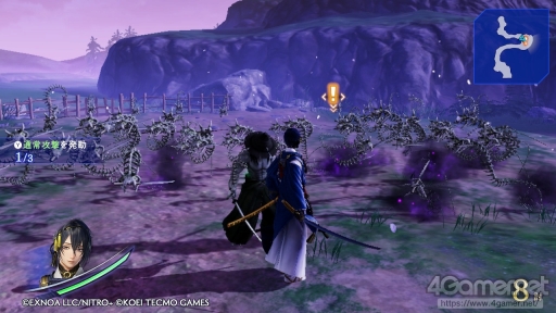 画像ギャラリー No.011のサムネイル画像 / Switch版「刀剣乱舞無双」プレイレポート。アクション初心者向けの配慮が嬉しく,刀剣男士たちを繊細に描く物語や演出も素晴らしい仕上がり