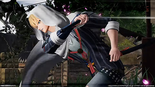 画像ギャラリー No.005のサムネイル画像 / 「刀剣乱舞無双」,刀剣男士“山姥切国広”の紹介映像を公開。刀と鞘の二刀連撃アクションで戦場を駆け回る,第五部隊隊長