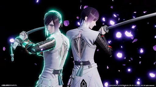 画像ギャラリー No.003のサムネイル画像 / 「刀剣乱舞無双」，謎に包まれた刀剣男士“面影”の紹介映像公開。鏡像を生み，鏡像と連携して敵を倒す