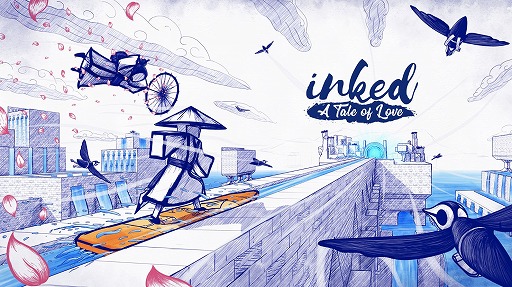 画像ギャラリー No.001のサムネイル画像 / Switch版「Inked: A Tale of Love」がリリースされ，Steam版がアップデート。PS4/Xbox One版の発売日は2021年秋以降に延期
