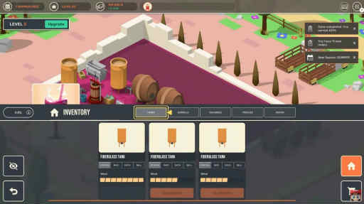 画像ギャラリー No.003のサムネイル画像 / ワイン作りシミュレーション「Hundred Days - Winemaking Simulator」のSwitch版が今冬に発売