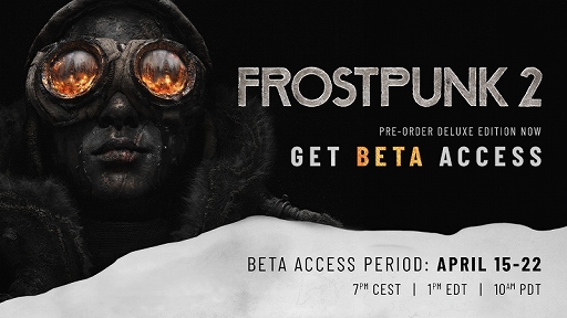 画像ギャラリー No.001のサムネイル画像 / 「Frostpunk 2」,デラックスエディション予約購入者を対象としたベータテストを4月16日から実施